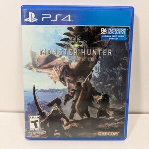 Monster Hunter World PS4 Sony Playstation 4 Teen Rating ESRB Capcom 2018